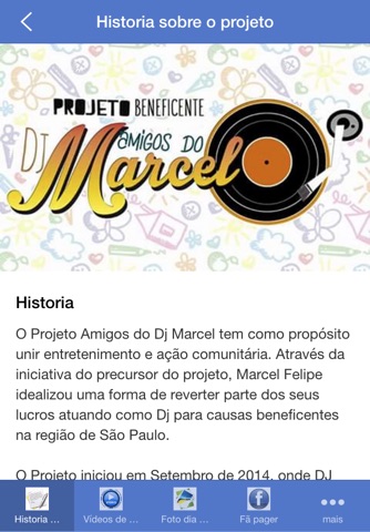 Associação Beneficente Amigos do Dj Marcel screenshot 2