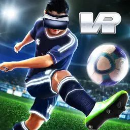 Final Kick VR - Virtual Reality free soccer game for Google Cardboard app icon