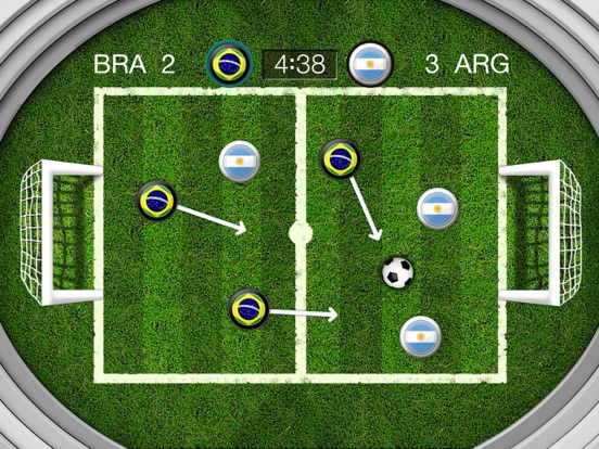 Soccer Virtual Cup iPad screenshot 1 - Sports app