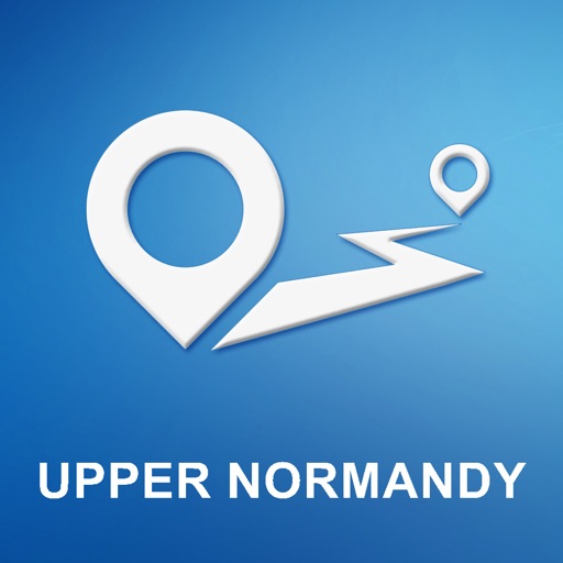 Upper Normandy, France Offline GPS Navigation & Maps