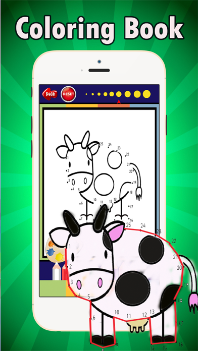 Screenshot 3 of Preschool Dot to Dot Coloring Book: complete coloring pages by connect dot for toddlers and kids App
