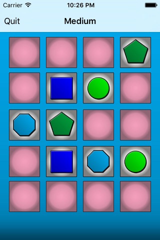 Shapes & Colors Memory Game screenshot 3