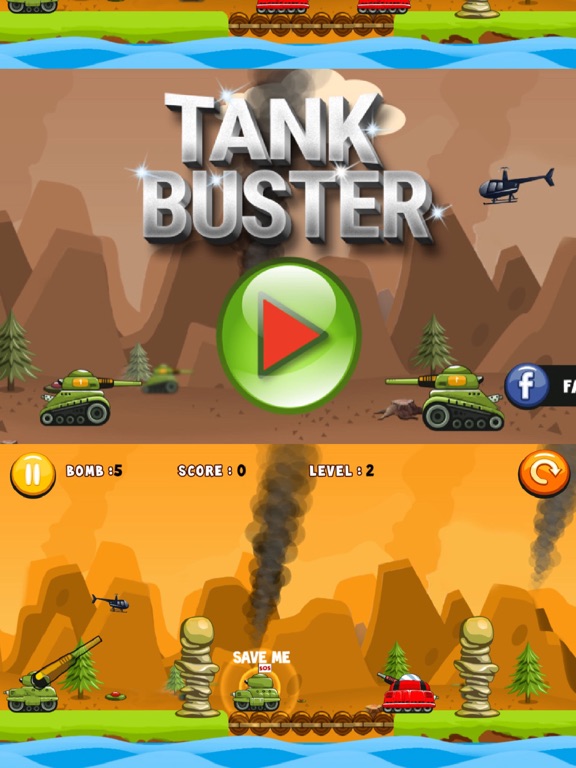 Tank Buster : Tank games, tank warsのおすすめ画像2