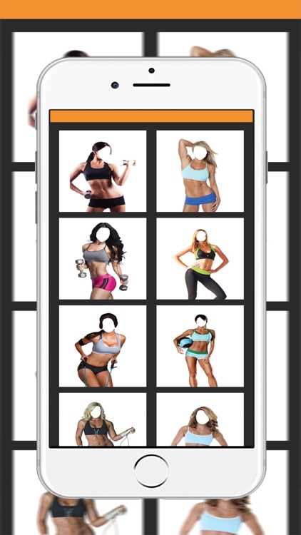 Fitness Girl Body Photo montage App-Woman Body builder PHoto Montage