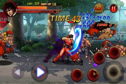 Kungfu of Fighters - King of Street Combat screenshot 4