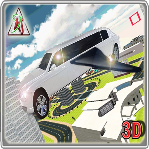 Flying Limo City 2016 Simulator – Future Limousine Parking with Air Plane Driving Controls iOS App