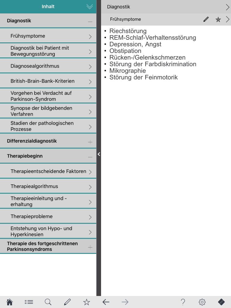 Parkinson pocketcards screenshot 9