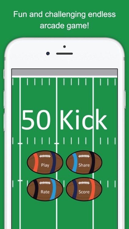 50 Kick - Endless Arcade Football Game