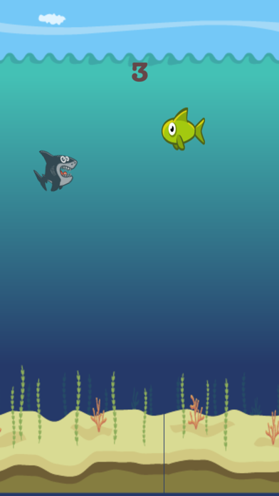 Shark Attack - Eat Your Friends app screenshot