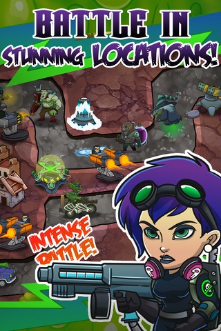 Zombie Ghost Super TD Defense – City Madness Defence Games for Pro screenshot 2