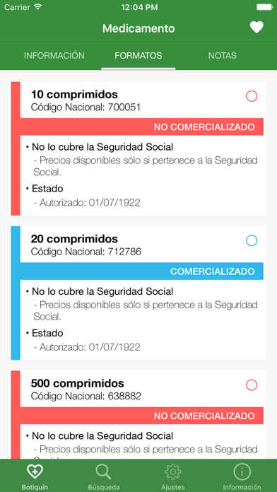 Medicamentos Screenshot