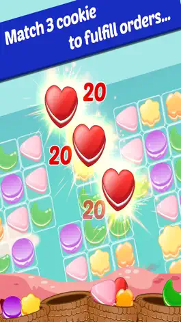 Game screenshot Cookie Match 3 Story - Cookies Smash Jam Sweet jelly Cupcake Puzzle Mania! mod apk