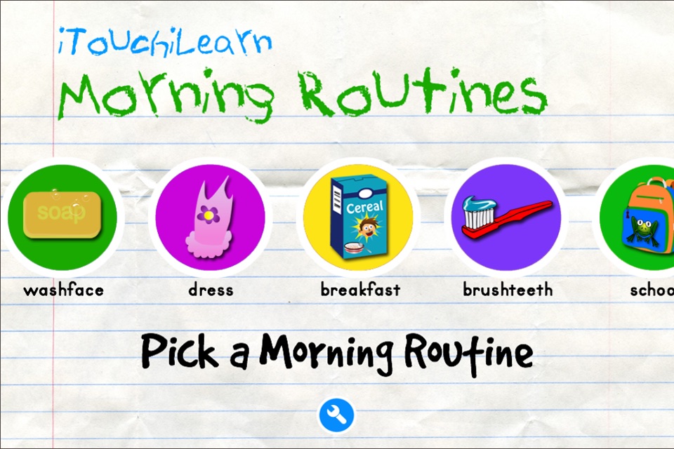 iTouchiLearn Life Skills: Morning Routines for Preschool Kids - Free screenshot 3