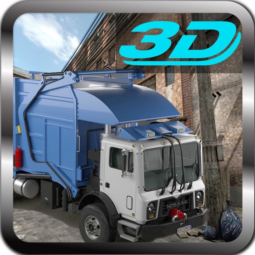 Garbage Truck Simulator 3D 2016 icon