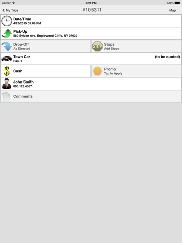 Screenshot #6 pour New York Limo & Car Service
