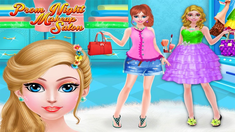 Prom Night Makeup Salon - Princess Party for Virtual Makeover Girls game