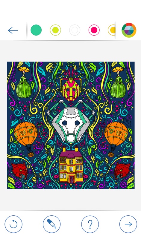 BBC Colouring: Doctor Who - doctor-who-coloring-cyberman-design