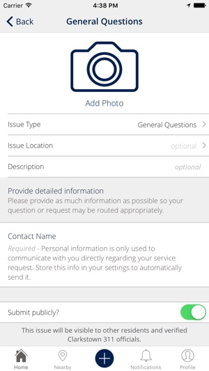 Clarkstown 311(圖3)-速報App