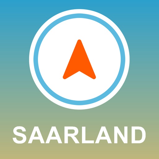 Saarland, Germany GPS - Offline Car Navigation icon