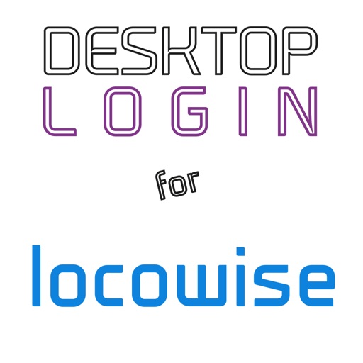 DESKTOP LOGIN for locowise icon