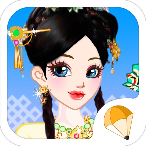 古装美人记 - 古代经典中国风美容化妆换装，女生儿童小游戏免费 icon