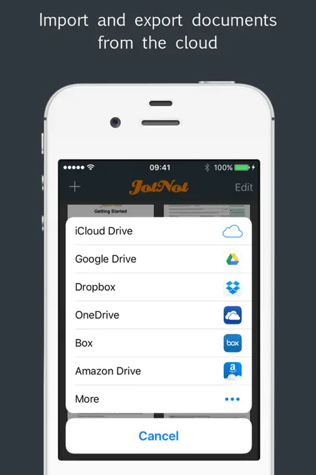 Sign by JotNot - fill and sign PDF form or sign PDF document