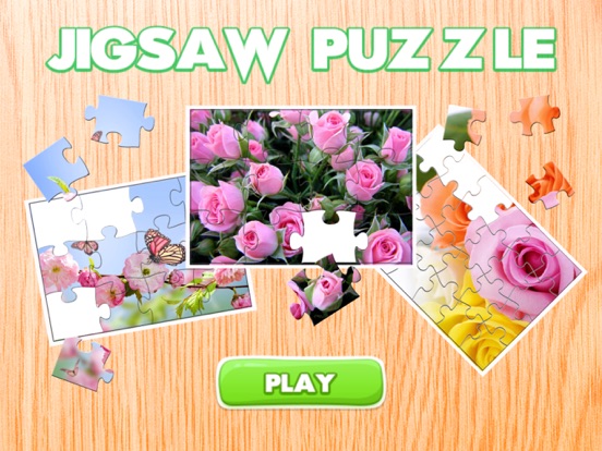 Flowers Puzzle for Adults Jigsaw Puzzles Game Free iPad screenshot