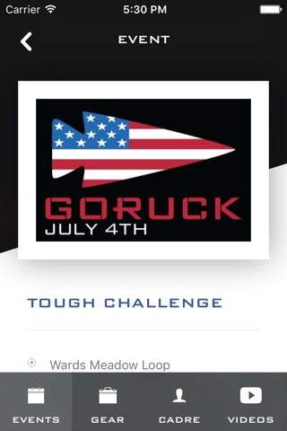 GORUCK screenshot 2