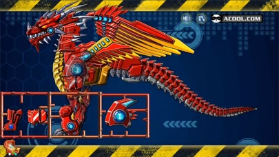 Toy Robot War:Robot Fire Dragonのおすすめ画像2