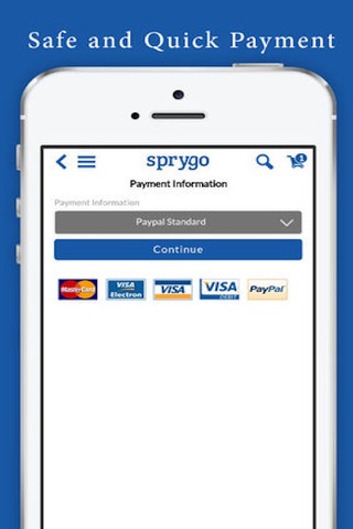 Sprygo - Free Instant Delivery Store - an experience beyond convenience screenshot 2