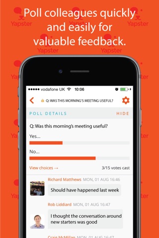 Yapster - chat for teams screenshot 4
