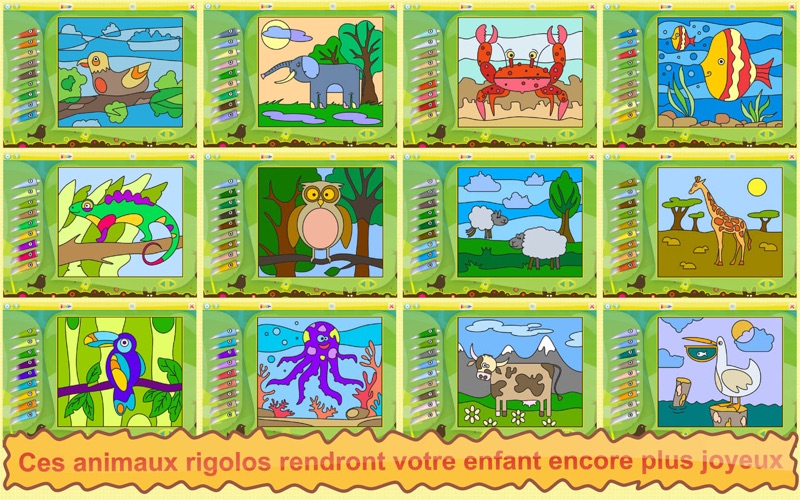Screenshot #2 pour Coloriages Magiques - Animaux+