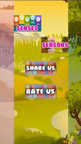 Game screenshot 4 Seasons 5 Senses - An Interactive Children's Flashcard Story Book HD mod apk