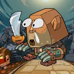 Zombie Defeat vs Mine Gem Defense app icon