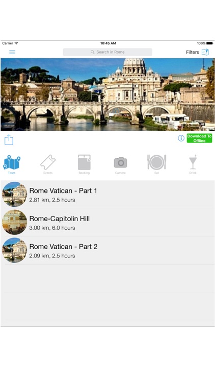 Rome Travel Guide - Audio Tours, Tour Maps & Sites