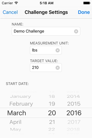 Weekly Challenge Pro - Goal tracker for self-improvement screenshot 3