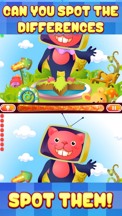 Spot it! Lovely Cartoon 1