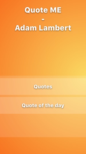 Daily Quotes - Adam Lambert Version(圖2)-速報App
