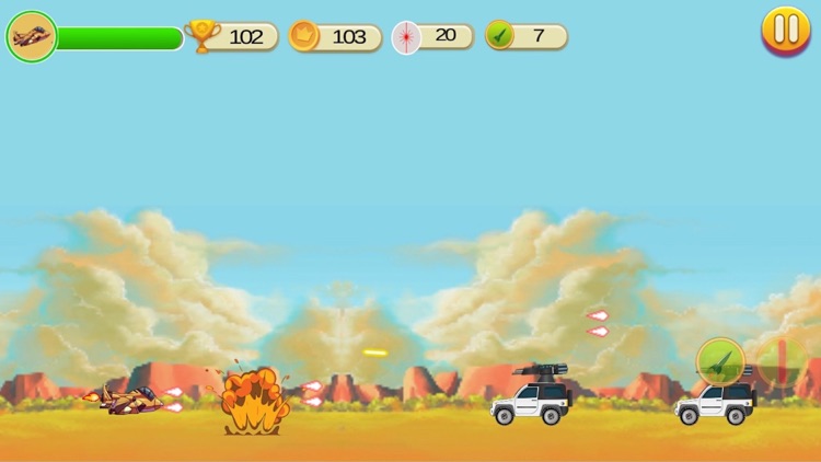 Jet Fighter War - Fight The Enemy Air Fighters in Modern Air Combat Planes in 2D Game screenshot-4