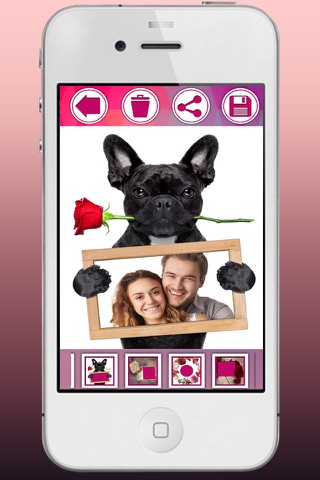 إطارات الحب لصور-اصنع بطاقات بريدية بصور حب رومانسية screenshot 4