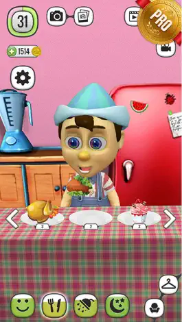 Game screenshot ! Мой Говорящий Буратино PRO: Говорящие Игры Куклы apk