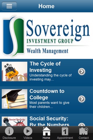 Sovereign Investment Group Wealth Management screenshot 2