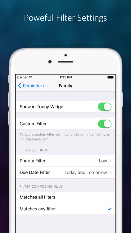 Reminder: Widget+