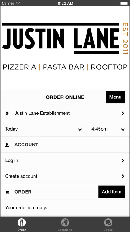 Justin Lane Establishment