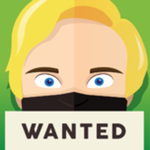 Trump Ninja escape - Trump wanted with PewDiePie mask icon