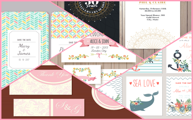 Theme for Wedding Stationery(Vector material)(圖5)-速報App