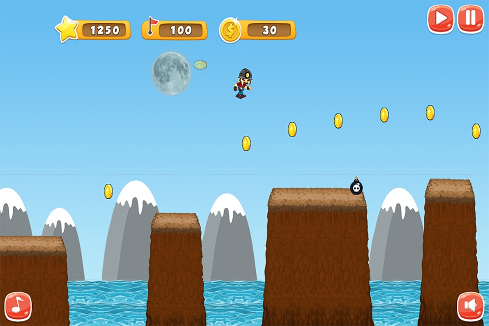 Super Hero Mining Run - Free Fun Running Games screenshot 2