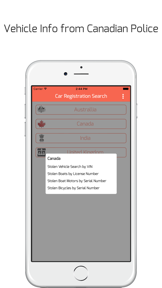 Car Registration Search - Detailed vehicle info screenshot