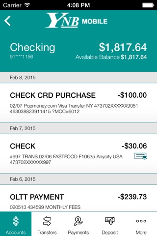 YNB MOBILE BANKING screenshot 4