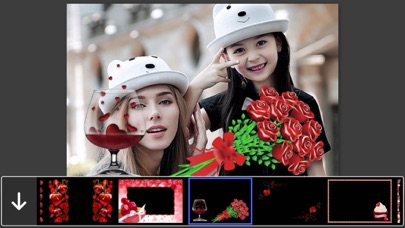 Screenshot #1 pour Cute Romance Photo Frames - Instant Frame Maker & Photo Editor